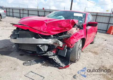 2017 Honda Civic Ex from USA, damaged, VIN 2HGFC2F76HH546425